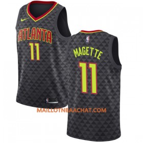 Maillot NBA Atlanta Hawks Josh Magette 11 Nike 2017-18 Noir Swingman - Homme